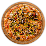 The Veggie Pizza 